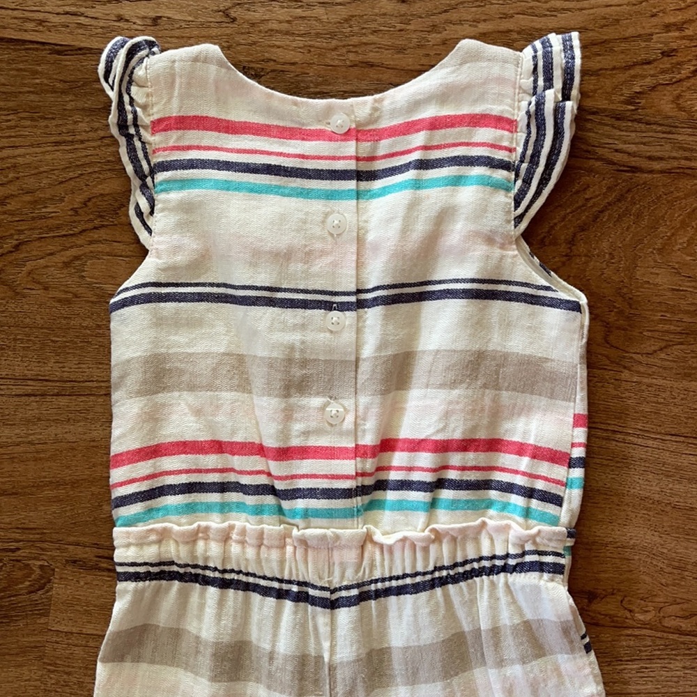 NWOT Genuine Kids from OshKosh 3T Jumpsuit Ivory - Picture 4 of 6